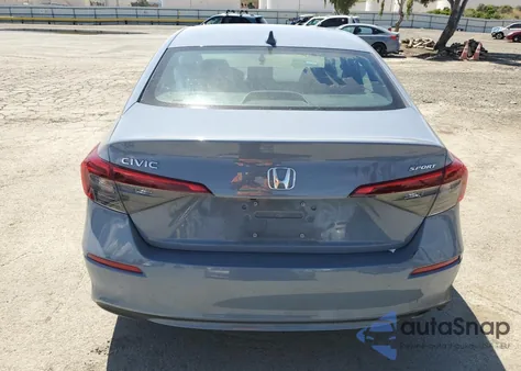 2024 Honda Civic Sport z USA, uszkodzony, nr VIN 2HGFE2F5XRH538094